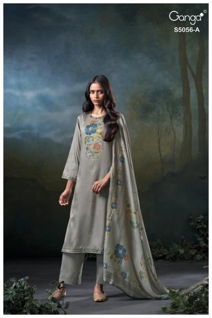 Ganga ezria 5056 wholesale dress material in odisha